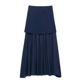 Summer New Temperament Fashion V-Neck Sleeveless Single-Claw Buckle Solid-Colored Vest Vest Women