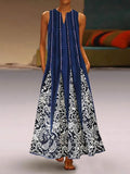 Floral Print Boho Casual Long Dress Summer Clothes For Women V-neck Sexy Off Shoulder Ladies Dresses Plus Size Maxi