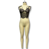 Lace Slings Summer New Low-Breast Perspective V-Neck