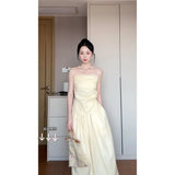 Sense Asymmetric Folding Design Corset Female High-Waisted Ponbo Skirt Niche Fashionable