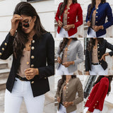 Burst Long Sleeve Rebuttoned Small Suit Short