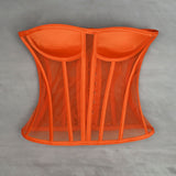 Single-Yarn Three-Dimensional Tector-Bo Corset Corset Corset Wedding Dress Bottom Perspective Cool Can Stand Up