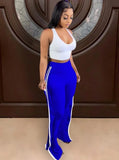 High Waist Ruffle Sides