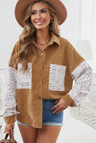 Corduroy Dropped Shoulder