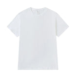 2021 Summer Brand Short Sleeve T Shirt Men 100% Cotton O-Neck Tee Tops High Quality Fashion Solid Color T-Shirt