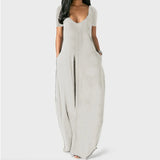 Casual Long Dress Summer 11 Colors Solid Short Sleeve Maxi Dresses Fashion Pocket V-neck Female Loose Dress Robe