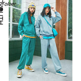 Women Coats with Hat Shorts Spring Autumn Winter Long Sleeve Zipper Loose Solid Embroidery Print Chic Outwear Sport