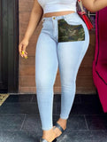 Camo Print High Waist Fit
