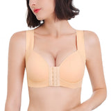Front Closure Bras for Women Plus Size Underwear Seamless Push Up Brassiere Vest Top Sexy