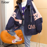 Womens Hooded Jackets Tooling Coat Gown Lining Cloth Cardigan Hoodies Autumn Fashion Wild Fried Street Loose Outside Wear