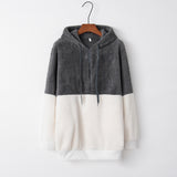 And Winter 2025 Tie-Up Hooded Hooded Tweed