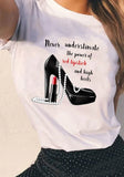 White Streetwear O-Neck Short Sleeves Printed
