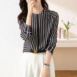 style elegant ladies shirts Women's Blouses 2022 Spring Autumn Long Sleeve Shirts Tops Blusas