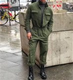 New Casual Fashion Men's Solid Color Shirt Long Sleeve + Loose Trousers Collar Clothes Casual