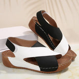 Sandals Women 2025 Summer New Pine Cake Thick Bottom With Skirt Casually Exposed Toe Beach