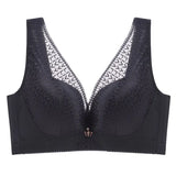 Plus Size Bras for Women Lace Sexy Lingerie Push Up Underwear Female Vest Bralette C D E