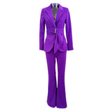 New Star Temperament Irregular Belt Suit Jacket Trousers Suit Suit Suit Suit Suit Suit Suit