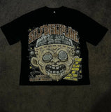 Cartoon Graphic T-Shirt Soho Mortar Goth Super T-Shirt Couple Y2k Top Korean Goth Men's Wear-Outfit