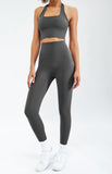 Workout Slim Fit Running Fitness Exercise Yoga Bra and Pants