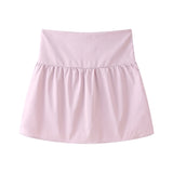 New Street Style 4-Color Simple Shoulder-To-Shoulder Blouse-Outfit