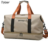 Multifunctional Camping Travel Backpack Large Capacity Shoulder Gym Bag Duffel Bag Male Outdoor Luggage