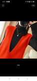 French Style V-Neckline Knitted Vest For Women's Spring And Autumn Style Sleeveless Sweater Vest With Shoulder Clip-Outfit