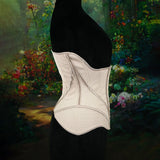 Solid Color Color Flow Beam Waist Hourglass Abdomen Plus High Beauty Back Protective Stok Rubber