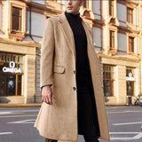 Men's Coat New English Men's Long Wind Coat Coat Man's