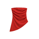 Women's Clothing INS Net Red Blast Folding Body Asymmetric