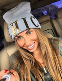 Fashion Letter Knited