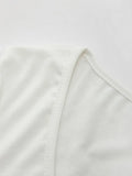 Short Sleeve Wrap Crop Top-Outfit