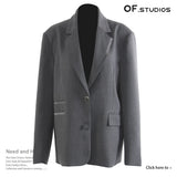 New Super Heavy Industries 668 Drill Irregular Washing Denim Shirt Jacket Loose
