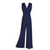 Popular Style Multi-Wear Multi-Rope Cross OL Sexy Bandage Jumpsuit Fashionable Women's Wear-Outfit