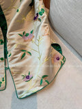 Chinese Style Song Jinpan Buckle Jacquard Vest Female 2024 Spring And Autumn Vintage Tang Dress Folded And Worn On The Outside-Outfit