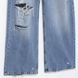 Homemade New Women's Wears Claw Decorations Easier Mid-Rise Jeans