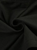 Vintage Deep V Neck Halter Crop