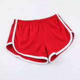 Summer Fashion Stretch Waist Casual Shorts Woman High Waist Black White Shorts Harajuku Beach Sexy Short Women'S