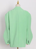 Asymmetrical Individuality Blazer For Women Notched Long Sleeve Single Breasted Blazers Female 2022 Spring