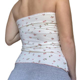 Women Tube Top Summer Clothes Strapless Backless Flower Ladies Vest Female Clothing Sexy Club Streetwear-Outfit