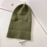 Women's Winter Mask Hats Windproof Knit Hat Warm Hat Ear Protector Pullover