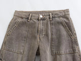 New Style Middle Waist Fashionable Jeans 8197267-Outfit