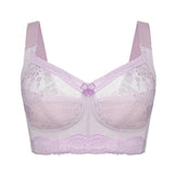 Ultra Thin Bra Transparent Sexy Underwear Minimizer Wireless Bras for Women Embroidery Brassiere B C D