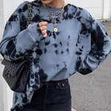 T Shirt Women 2021 Loose Long Sleeve Pullover Tops Spring Autumn Ladies Casual Letter Printing Oversized Woman
