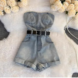 Fit Panty Women's New High-Rise Thin Leg Shorts Small Casual Jumpsuit Hottie