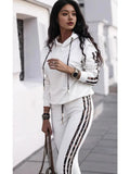 Autumn Wish Women's Clothing Hot Fashion Casual Sweatwear Lady Two Sets Of