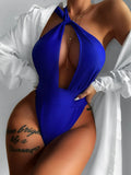 Toloer One-Shoulder One Bikini B915Q-Outfit