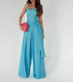 New Fashion Casual Strap Pants Women's
