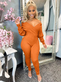 Casual Streetwear Bodycon Rompers Womens Jumpsuits Strapless Long Sleeve Jumpsuits One Piece Outfits Black Jumpsuits