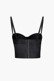 mesh bustier top with