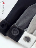 Warm Fleece Lined Super Thick Warm Leggings Women Winter Spandex Ribbed Slim Pattern Leggins Winter High Waist Basic